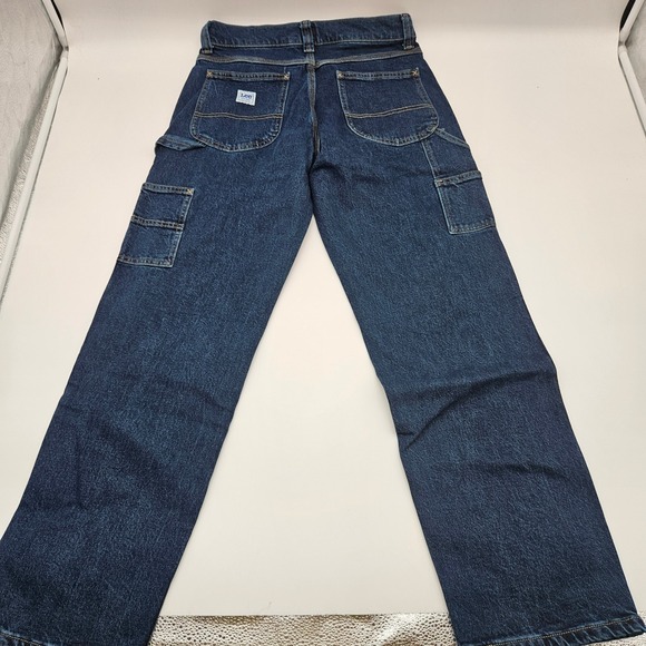 Lee Colton Carpenter Jeans Men's 29x30 Loose Fit Dark Wash Denim Pants NWT - Picture 7 of 8